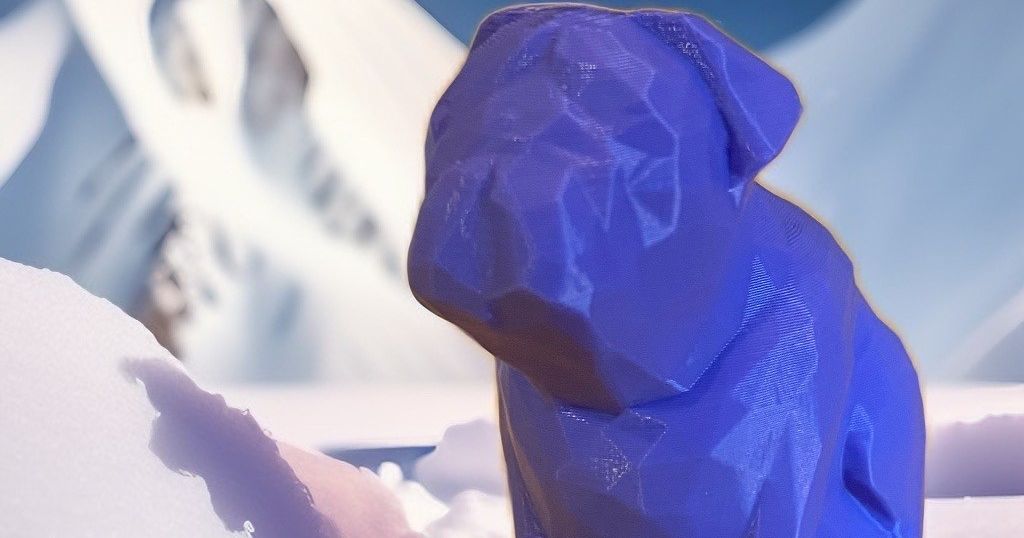 Low poly dog by GHEIRMAN | Download free STL model | Printables.com