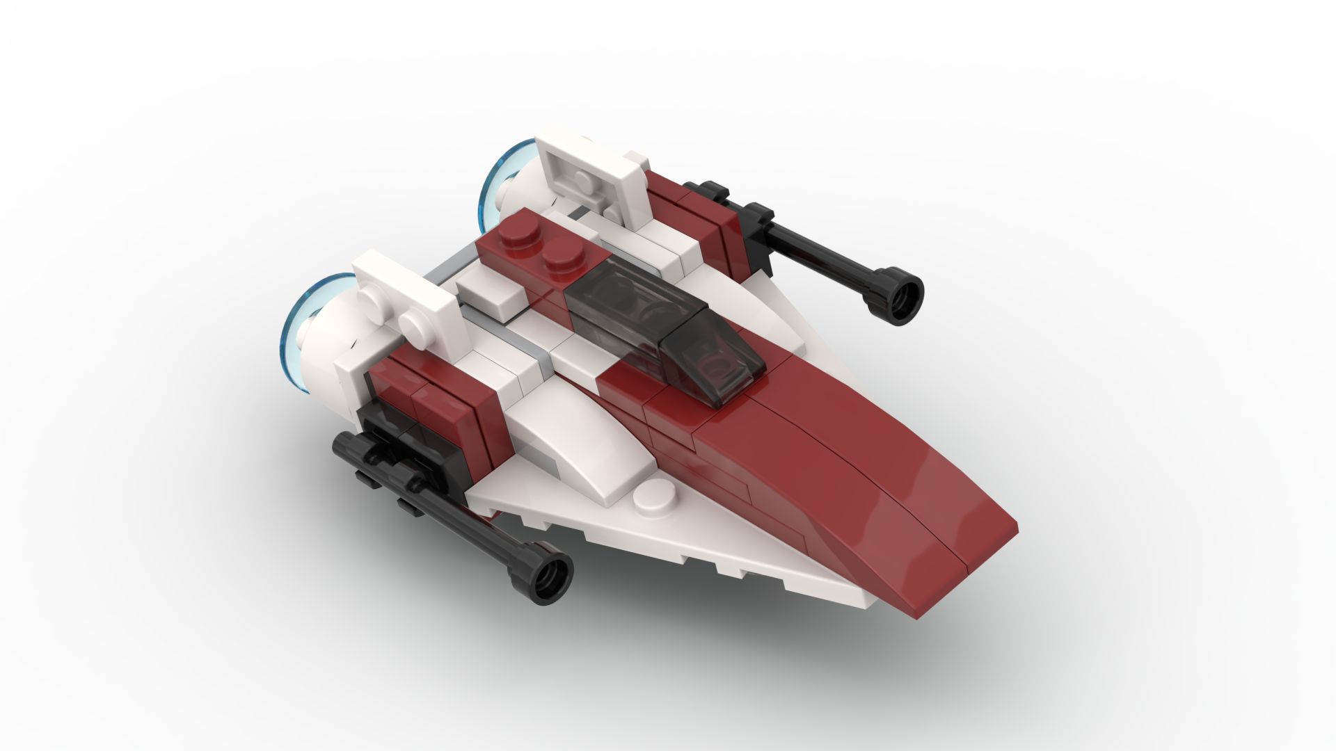 Brick A-Wing Starfighter - Mini polybag