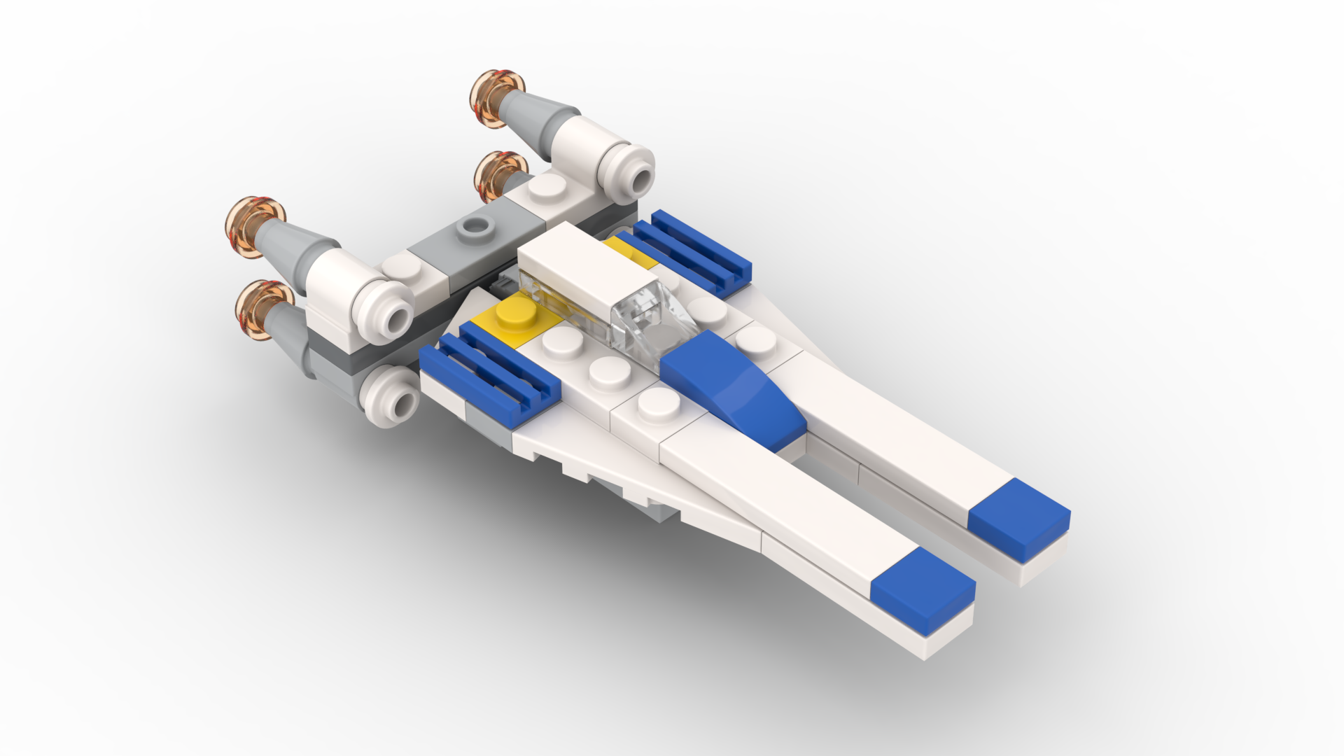 Brick U-Wing Fighter - Mini polybag