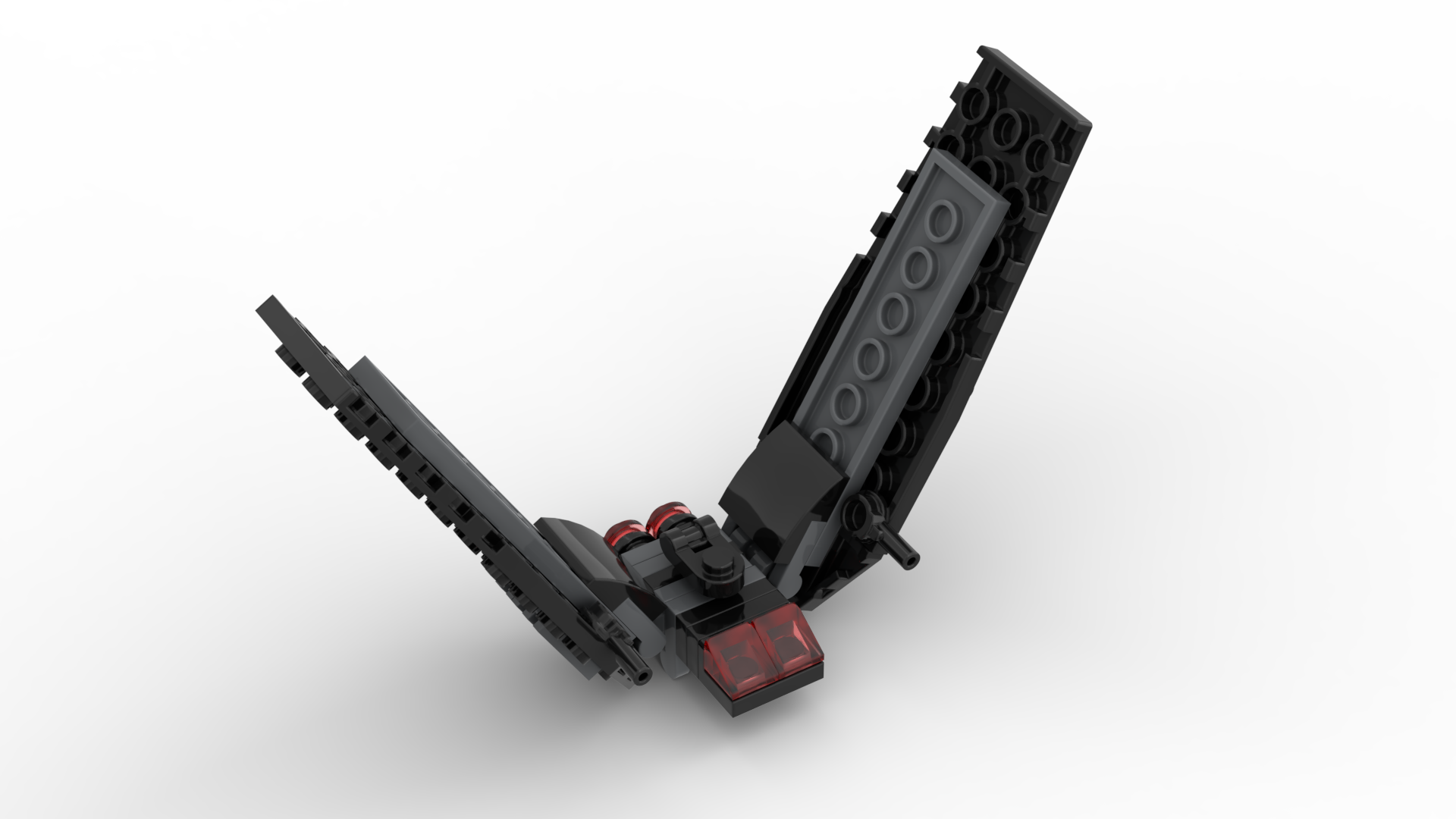 Brick Kylo Ren's Shuttle - Mini polybag