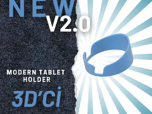 Modern Tablet&Telephone Holder V2.0