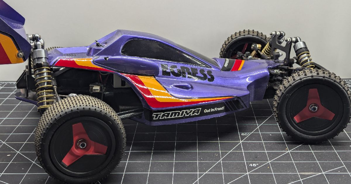 3 Spoke RC Car Rims by J T | Download free STL model | Printables.com