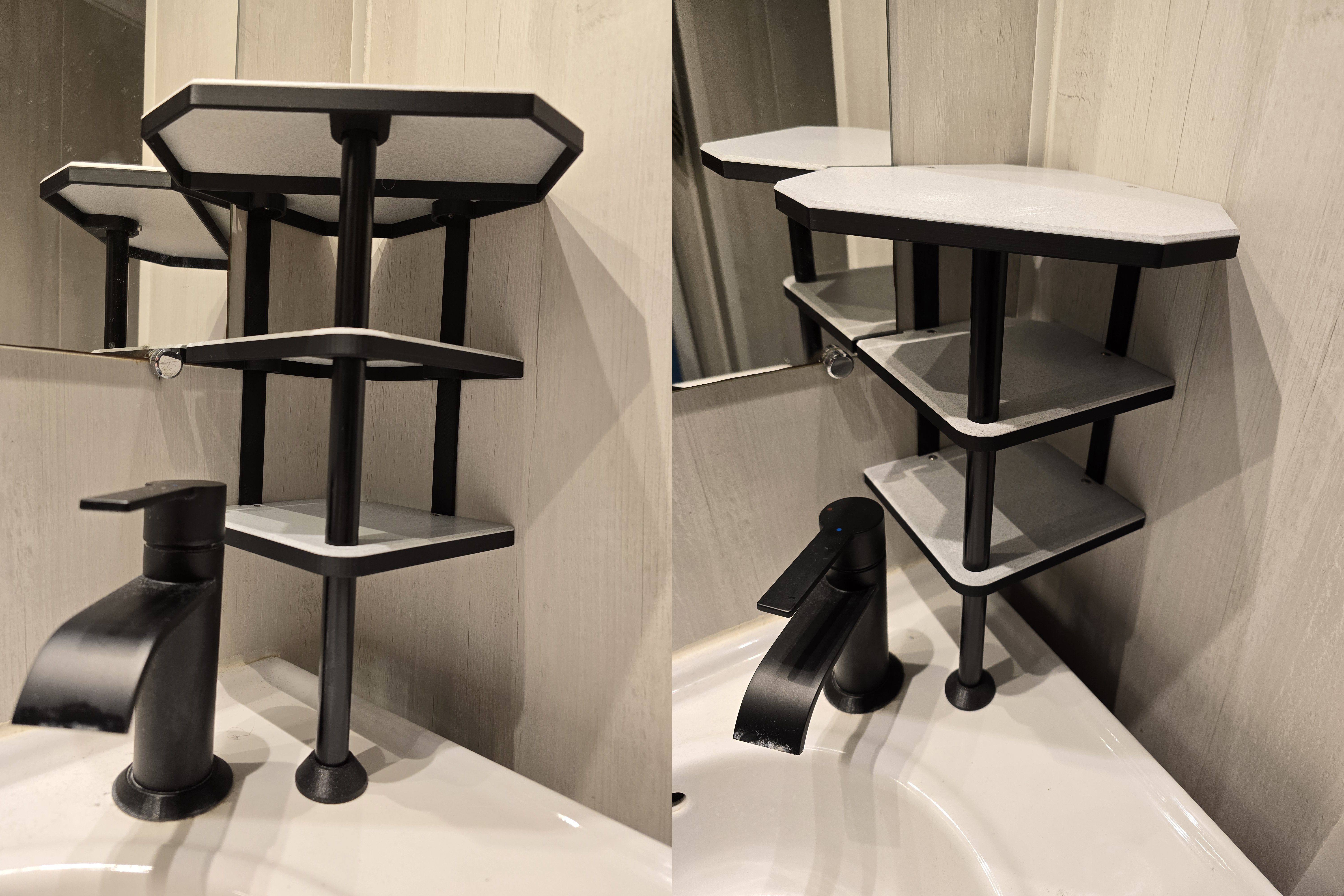 Corner Shelf Bathroom