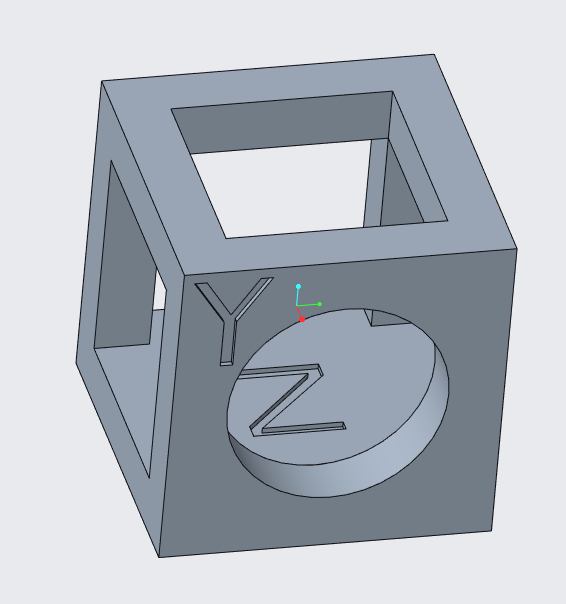 Test cube