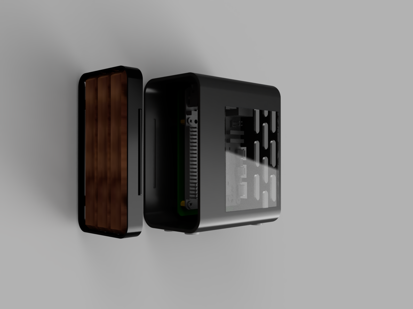 Fractal Design Raspberry Pi 5 + Pineberry Bottom NVME par Ghostdogs ...