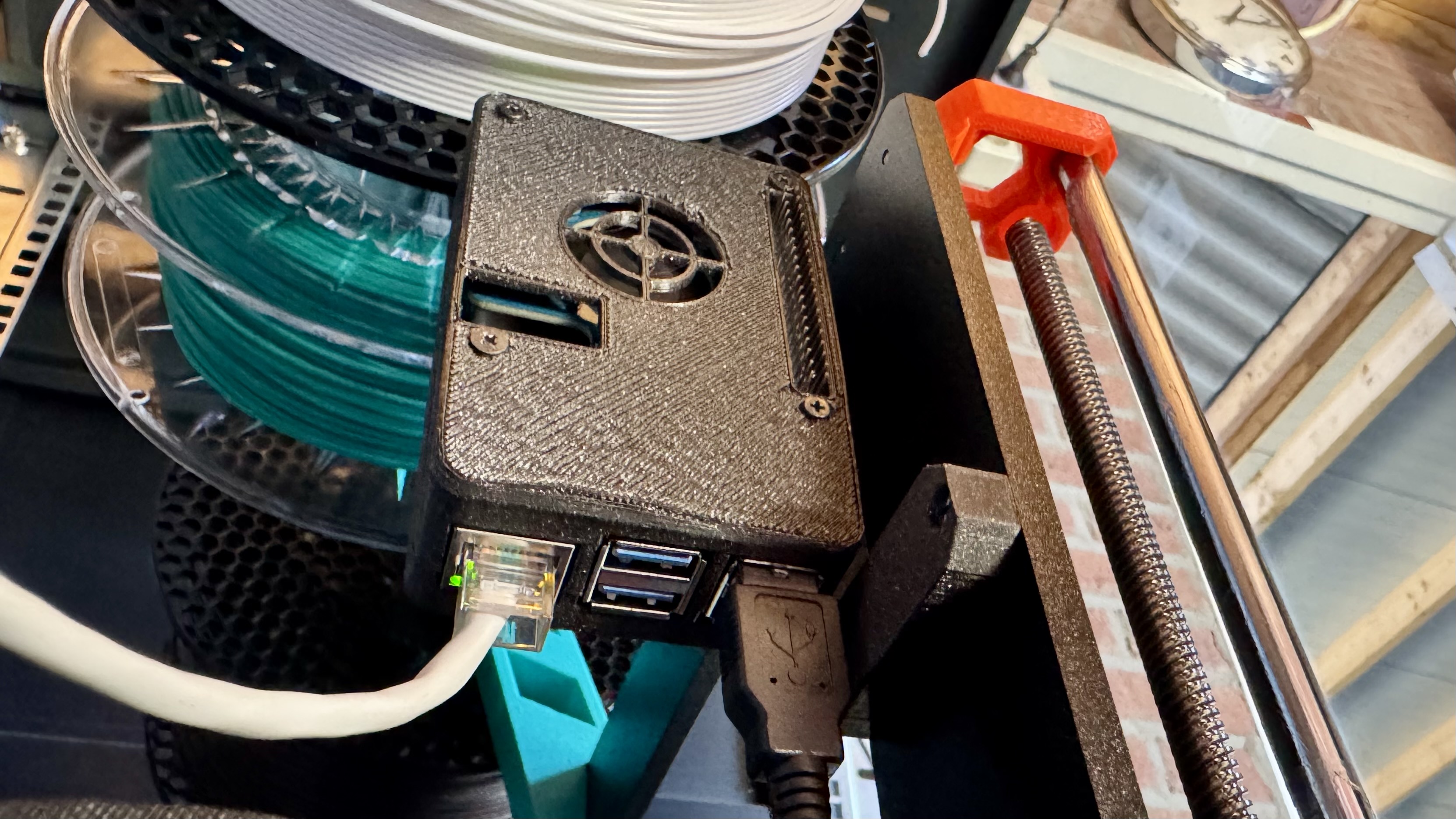 Raspberry pi 5 poe housing waveshare hat f prusa mount csr hole