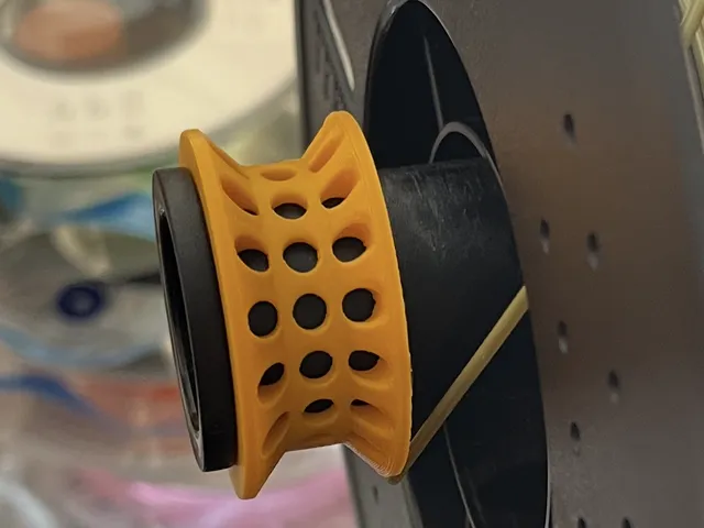 Spool holder stop