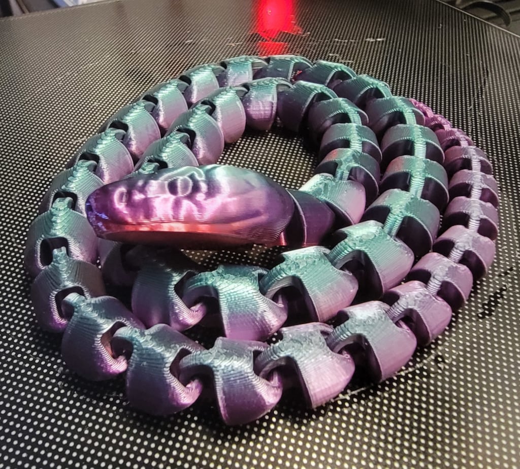 Miniatura 2 do modelo 3D flexi snake
