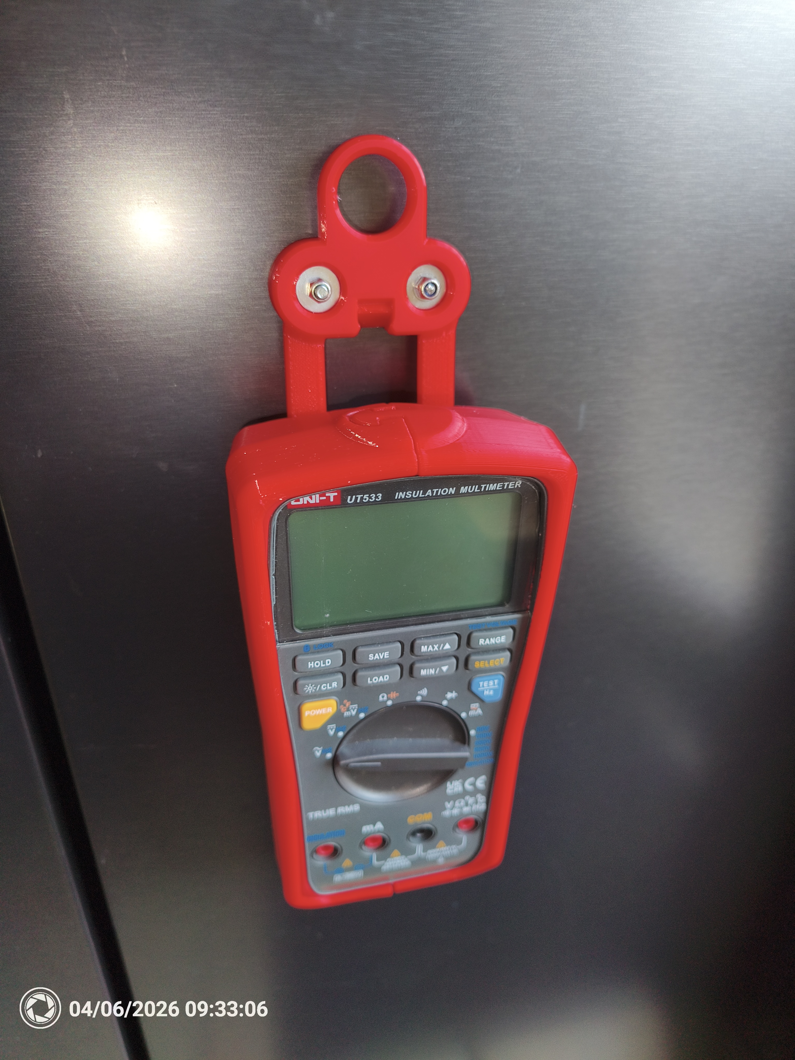 UNI-T UT533 Insulation Multimeter Case with magnet and loop [UPDATE2 V4]