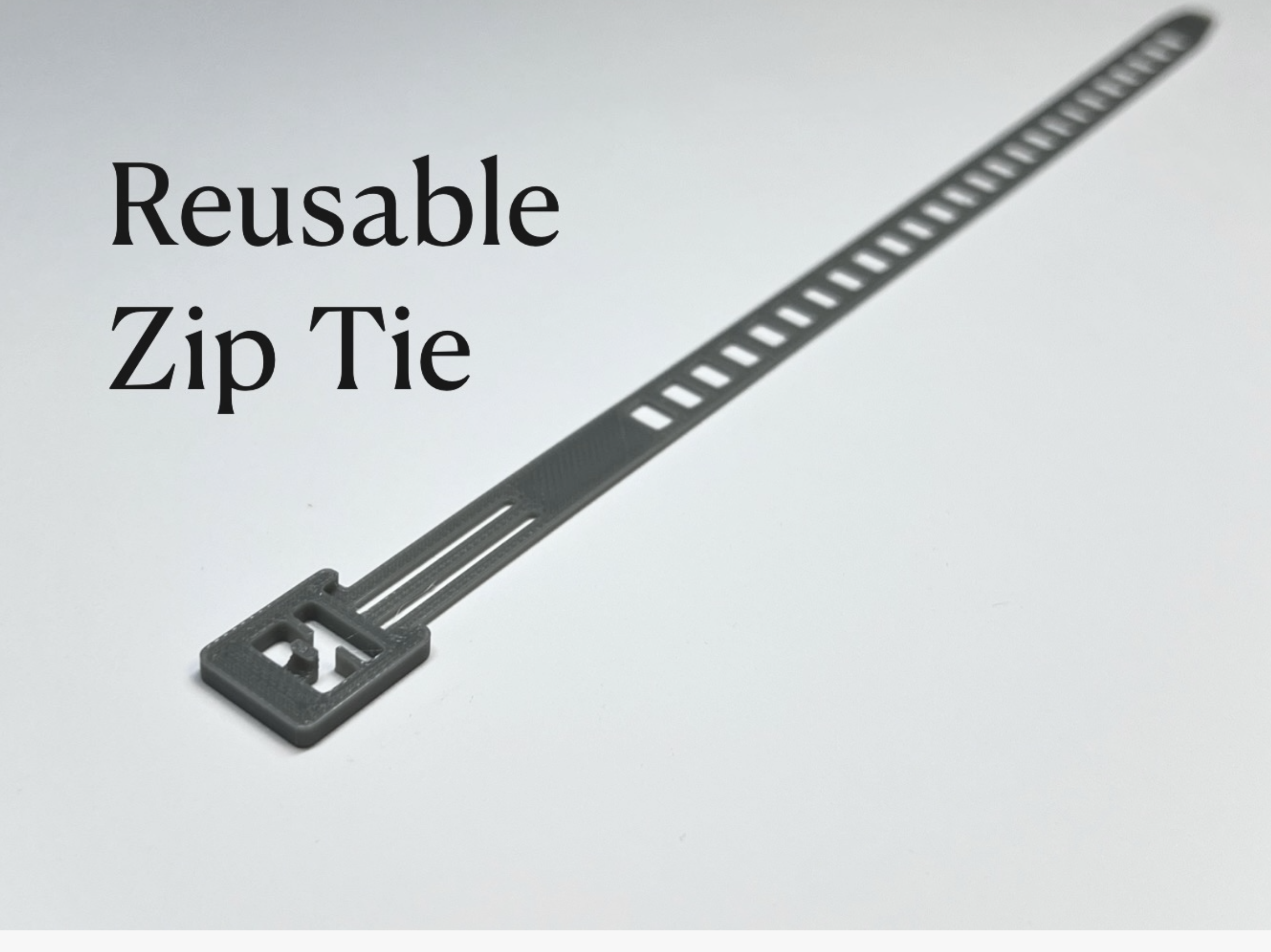 Reusable Zip ties