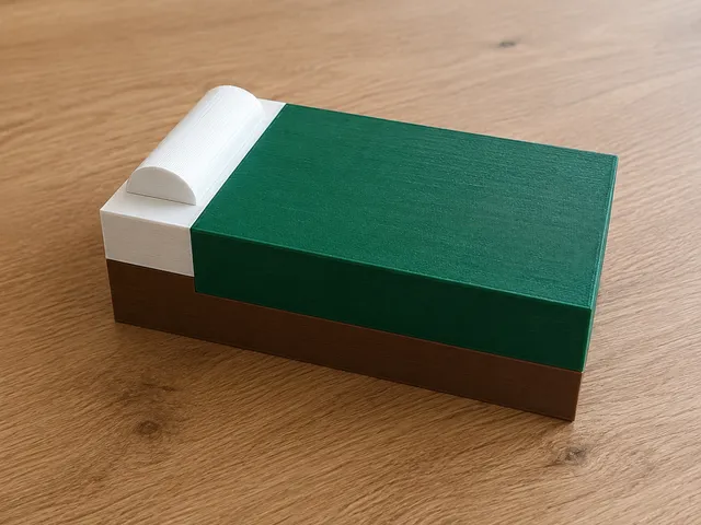 Minecraft style Bed