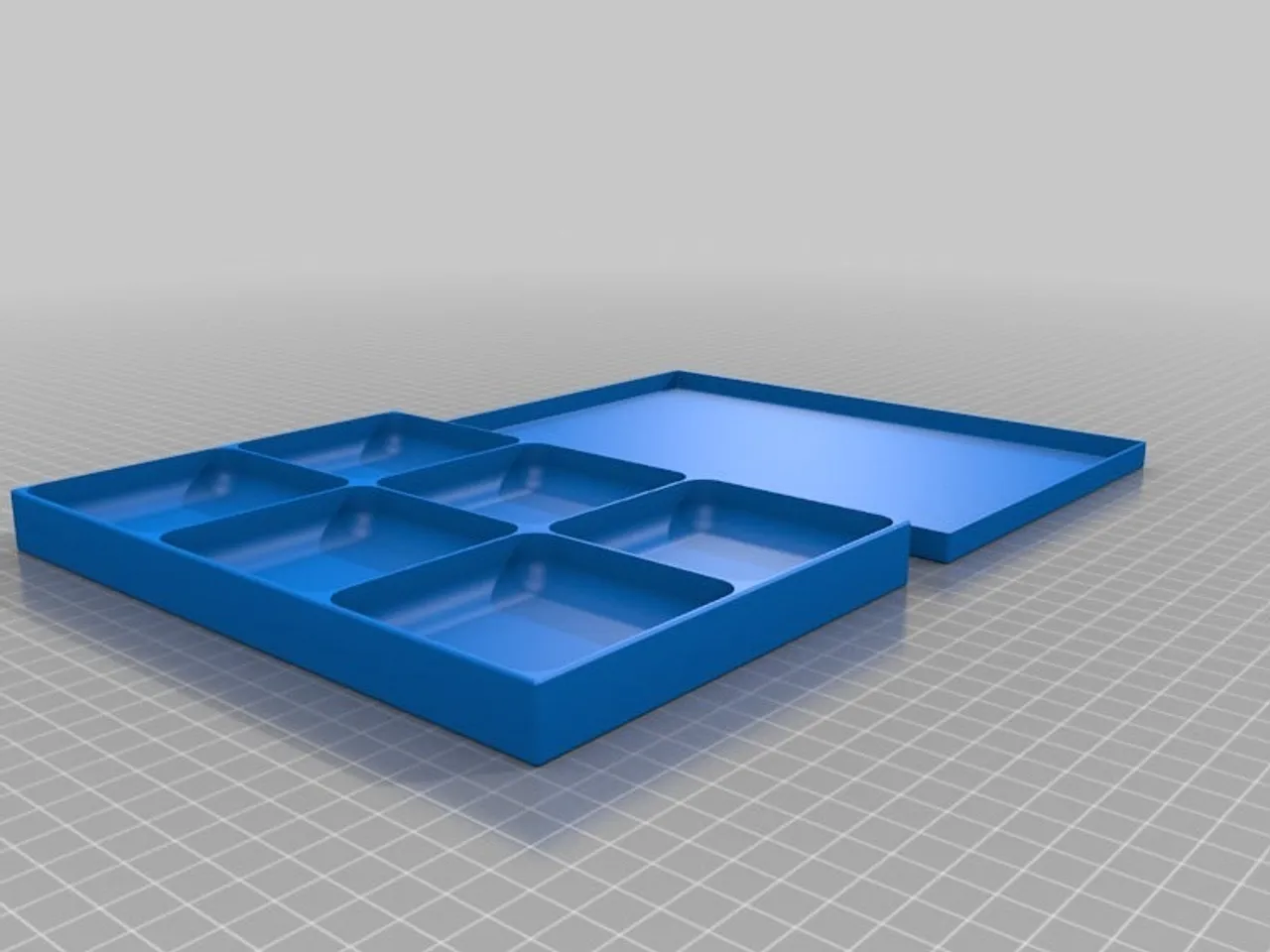 Free STL file Magnetic Small Parts Tray 🧲・3D print object to