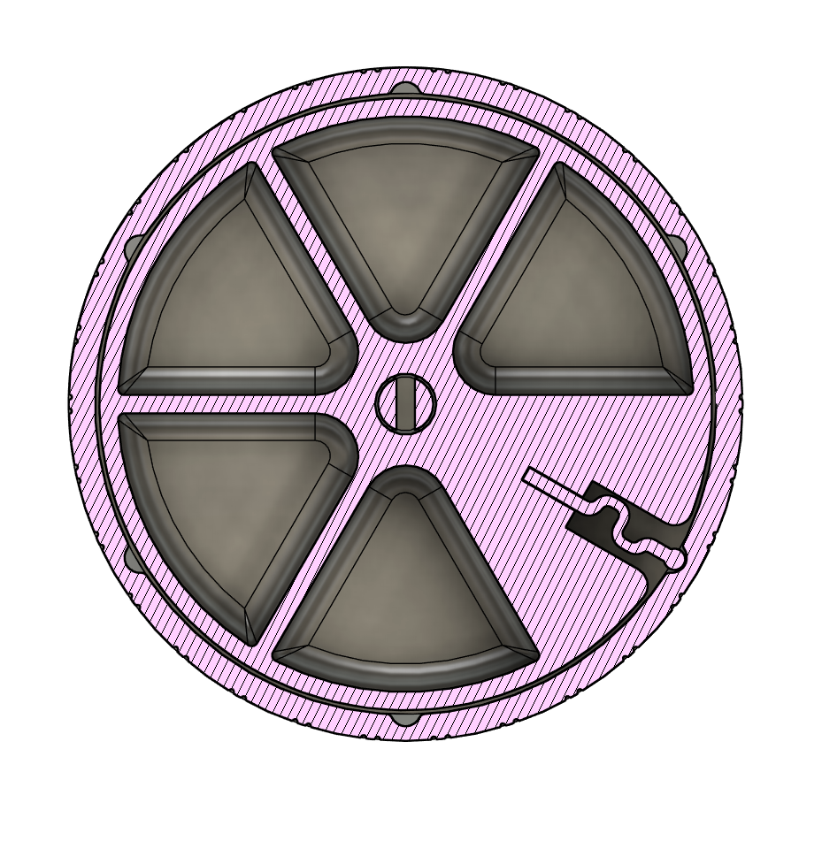 Rotating Fishing Tackle Box image 2