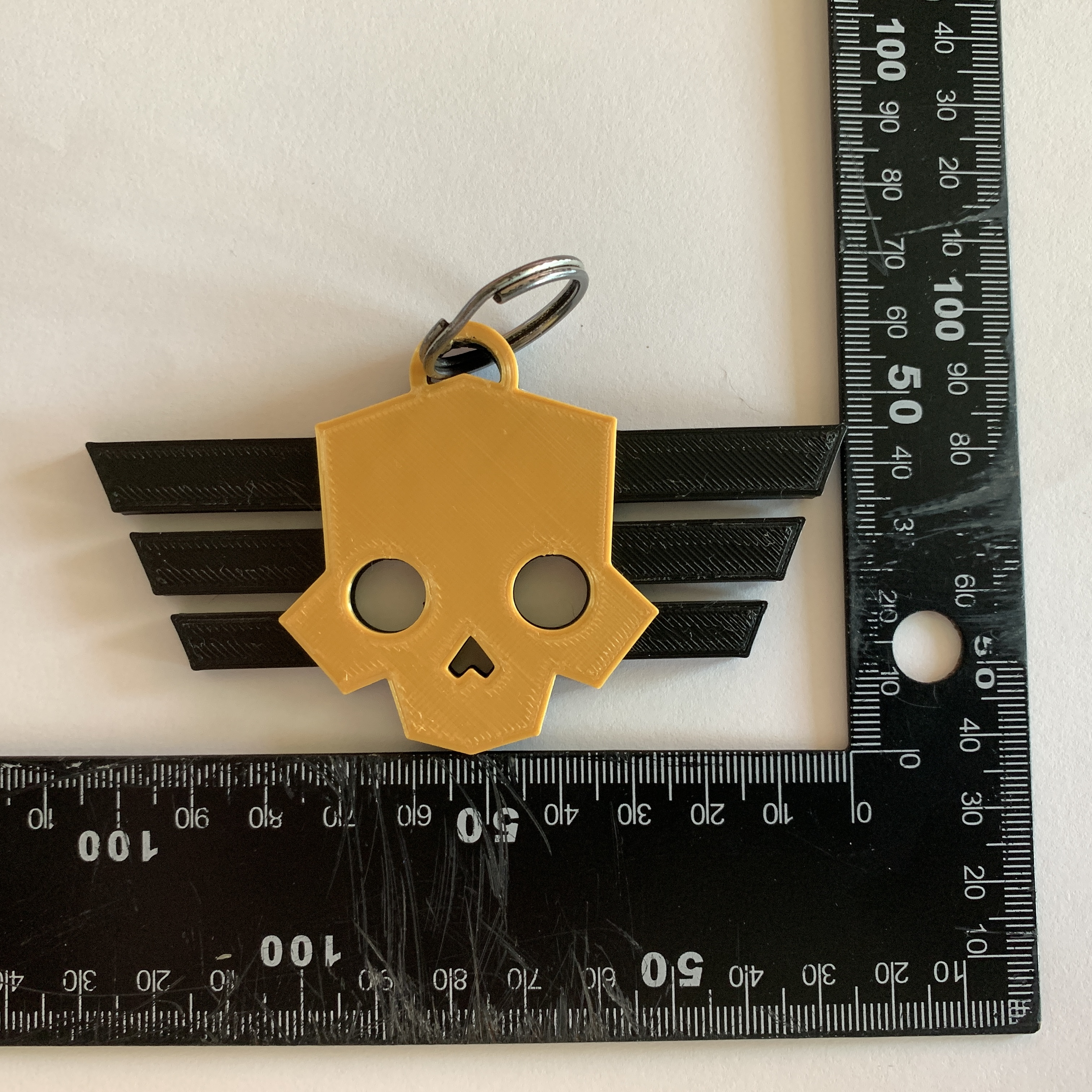 Miniatura 3 do modelo 3D Helldivers 2 Keychain