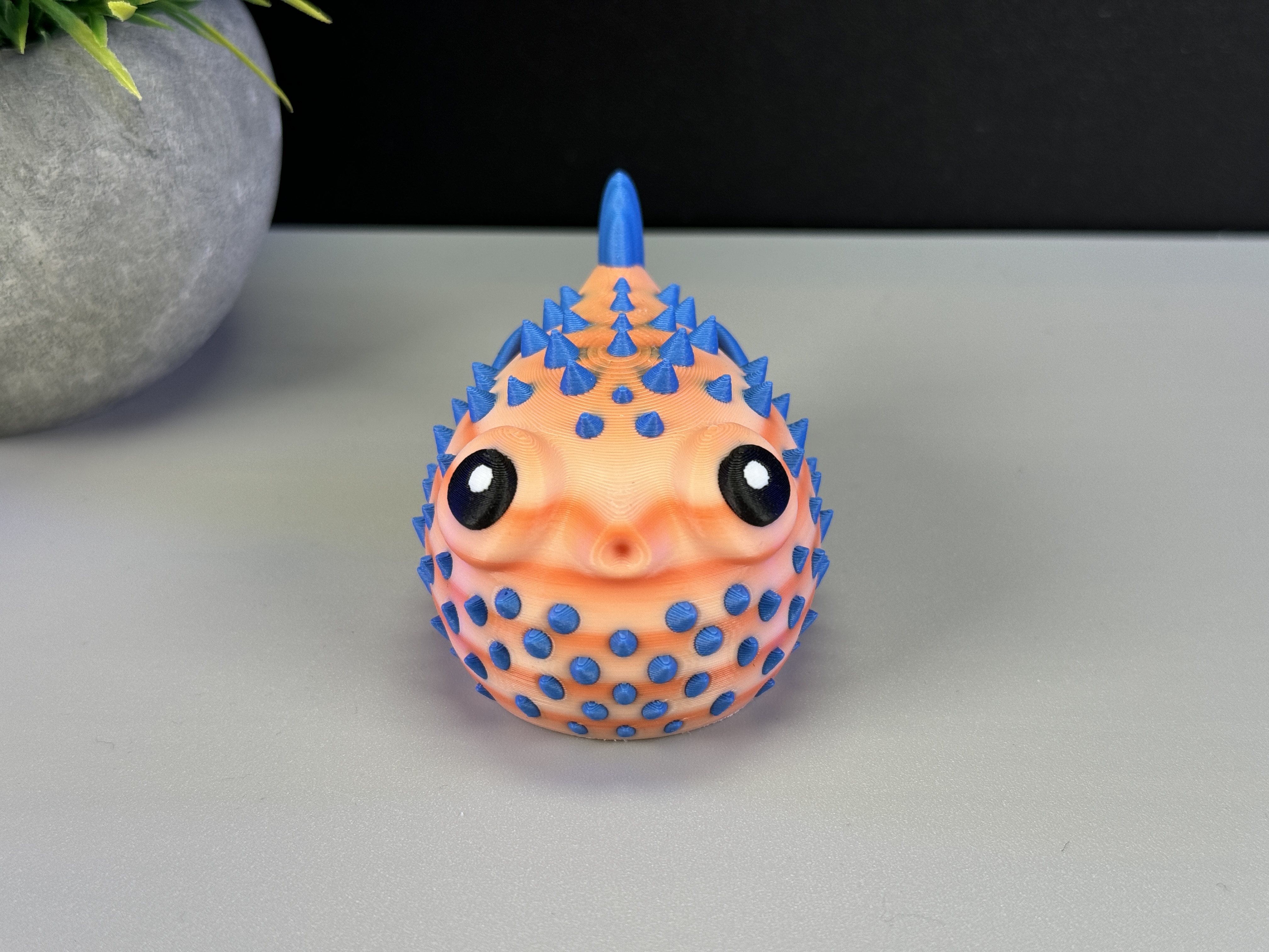 Miniatura 2 do modelo 3D Cute Puffer Fish