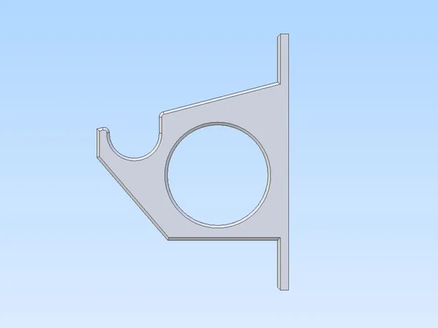 Curtain Rod Support (two styles in one)