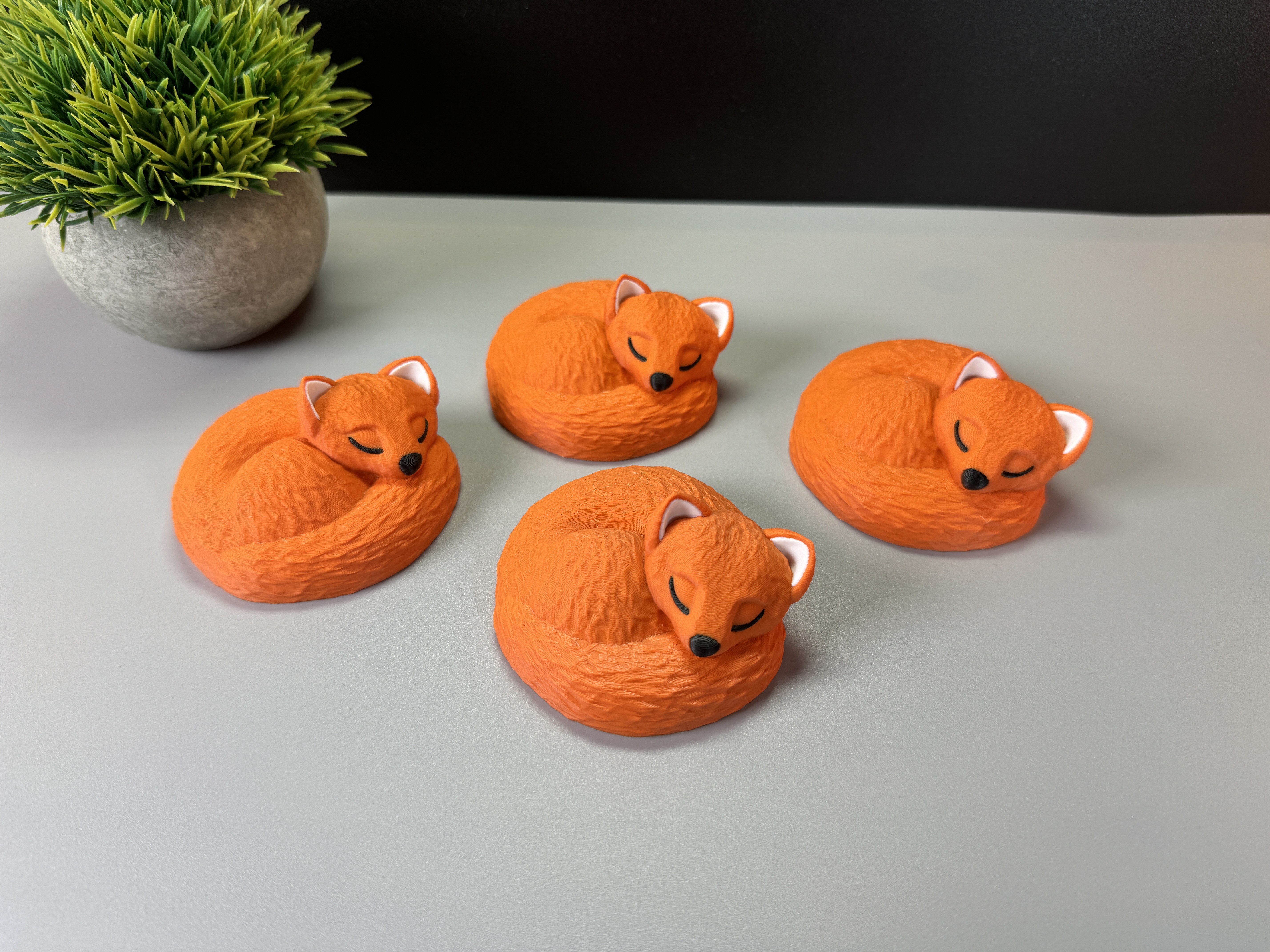 Miniatura 8 do modelo 3D Sleeping Fox