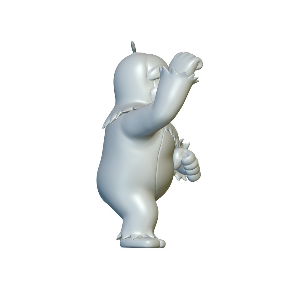 Pokemon Slaking #289 - Optimized for 3D Printing by 3Dprint1UP ...