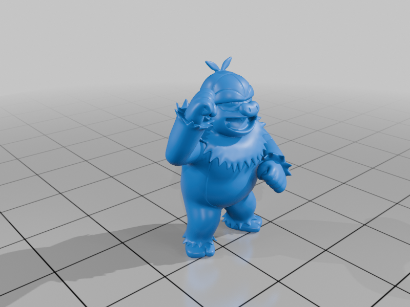 Pokemon Slaking #289 - Optimized for 3D Printing by 3Dprint1UP ...