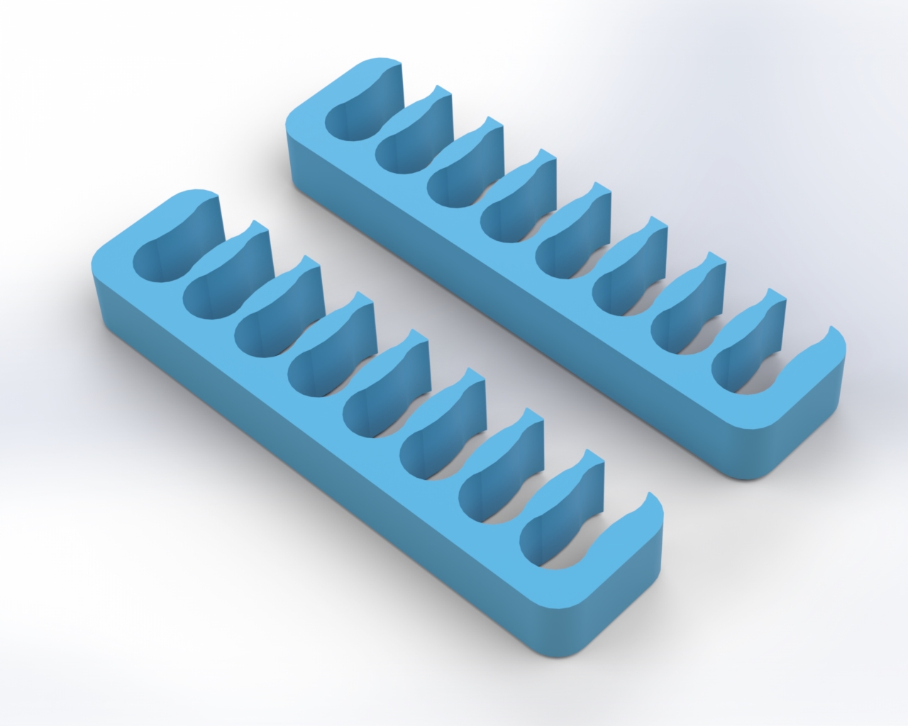 GPU cable comb by Raafk | Download free STL model | Printables.com