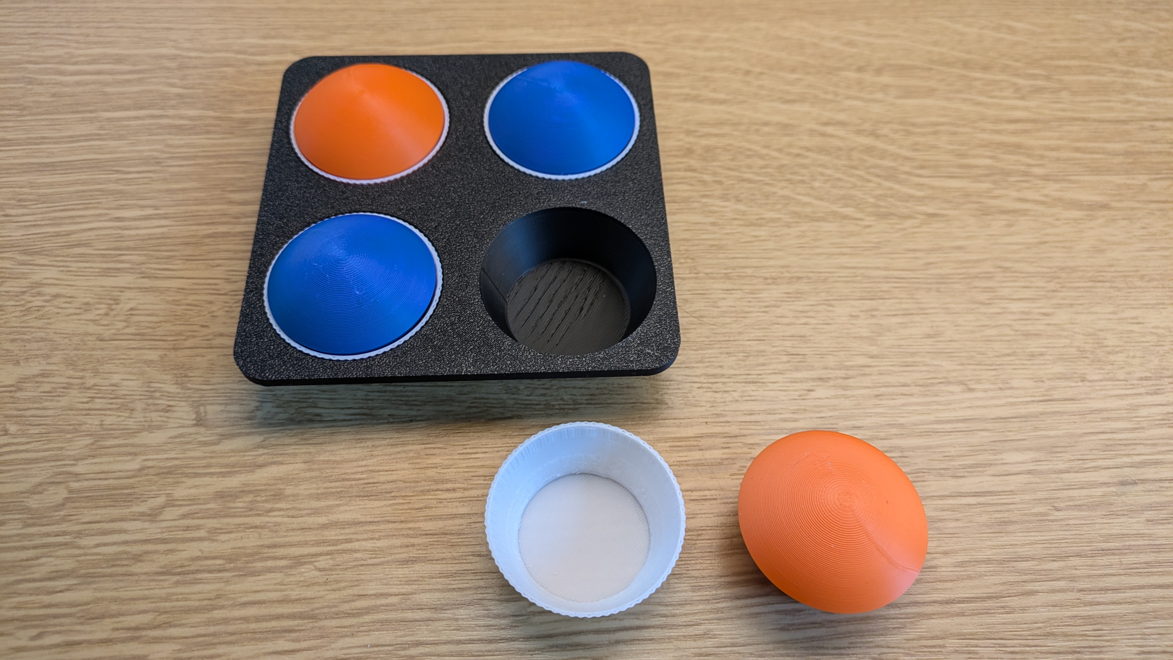 Muffin tray toy