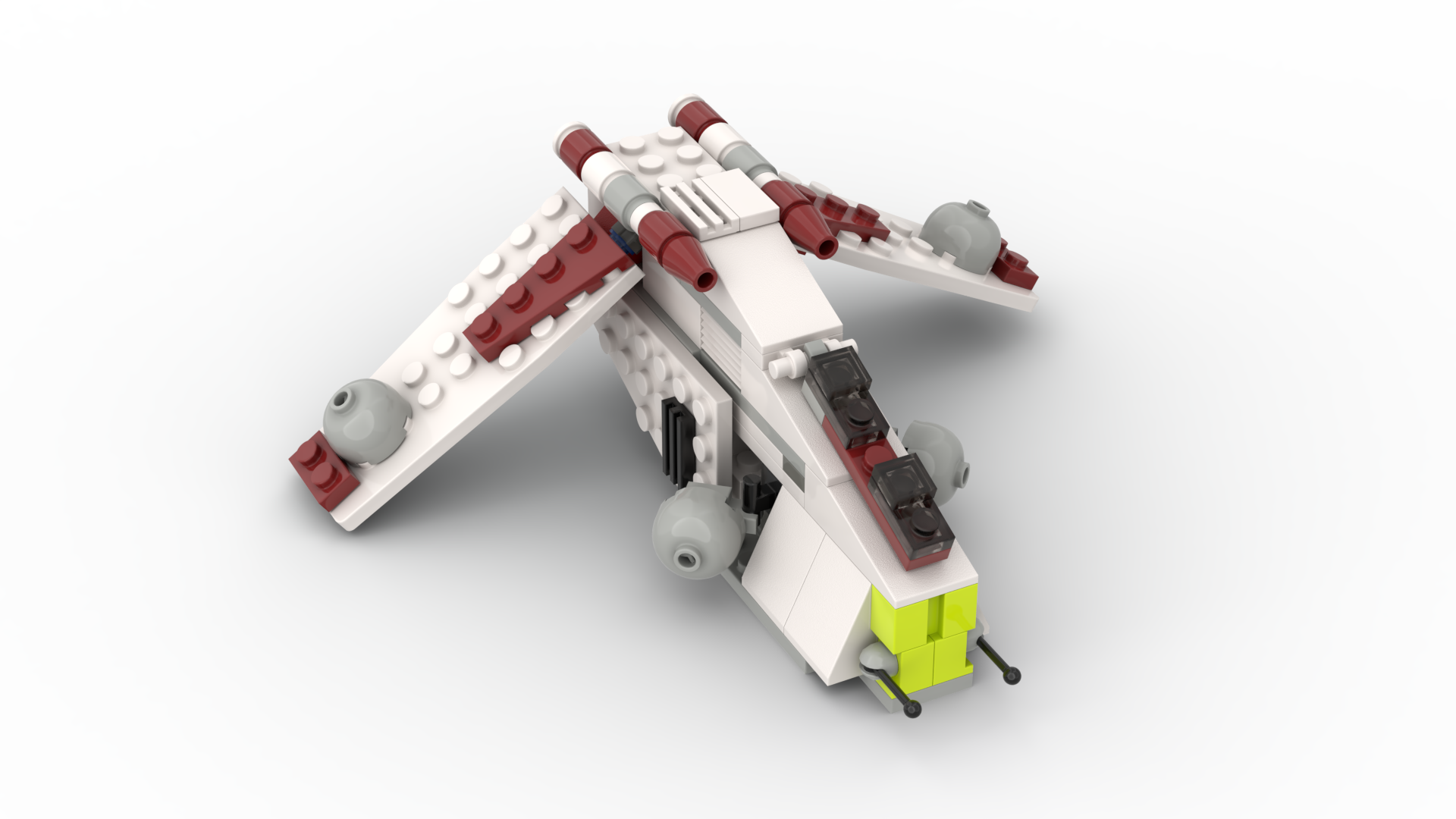 Brick Republic Gunship - Mini