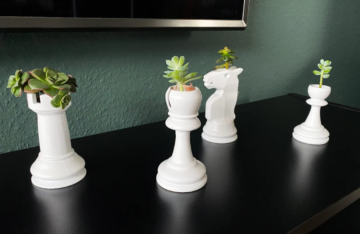 Chess planters