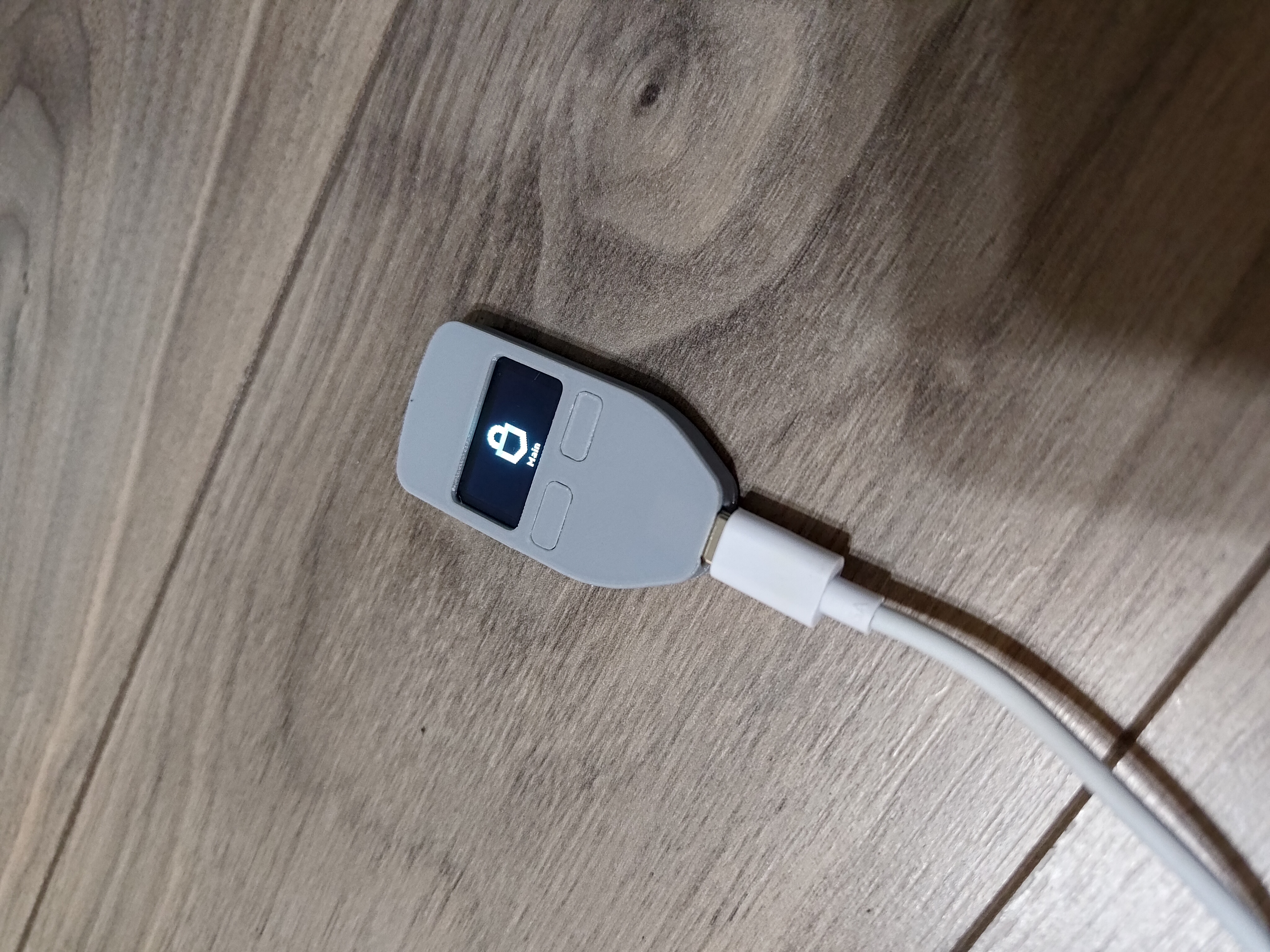 Miniatura 3 do modelo 3D Trezor Model One (USB C) case