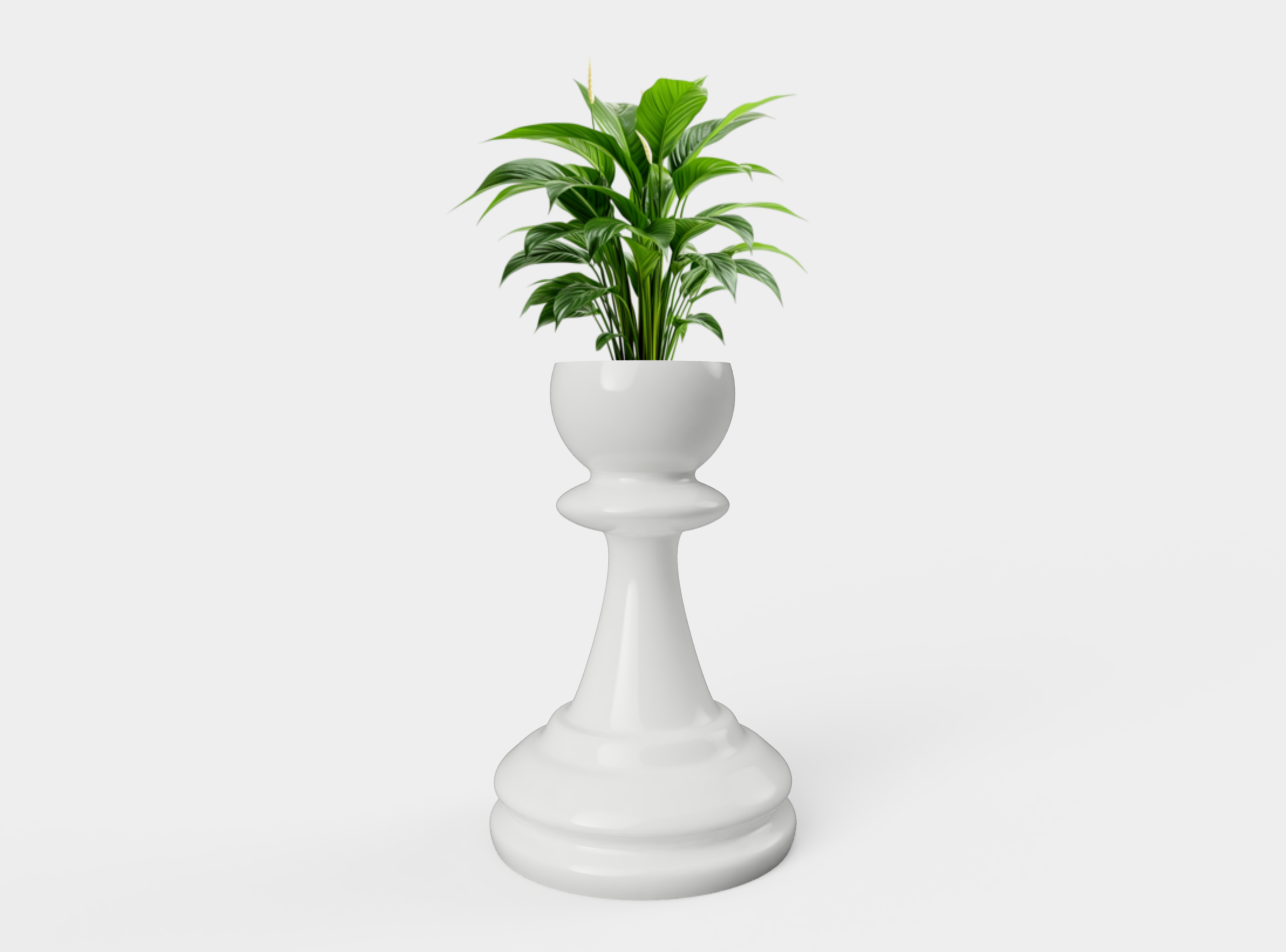Pawn chess planter