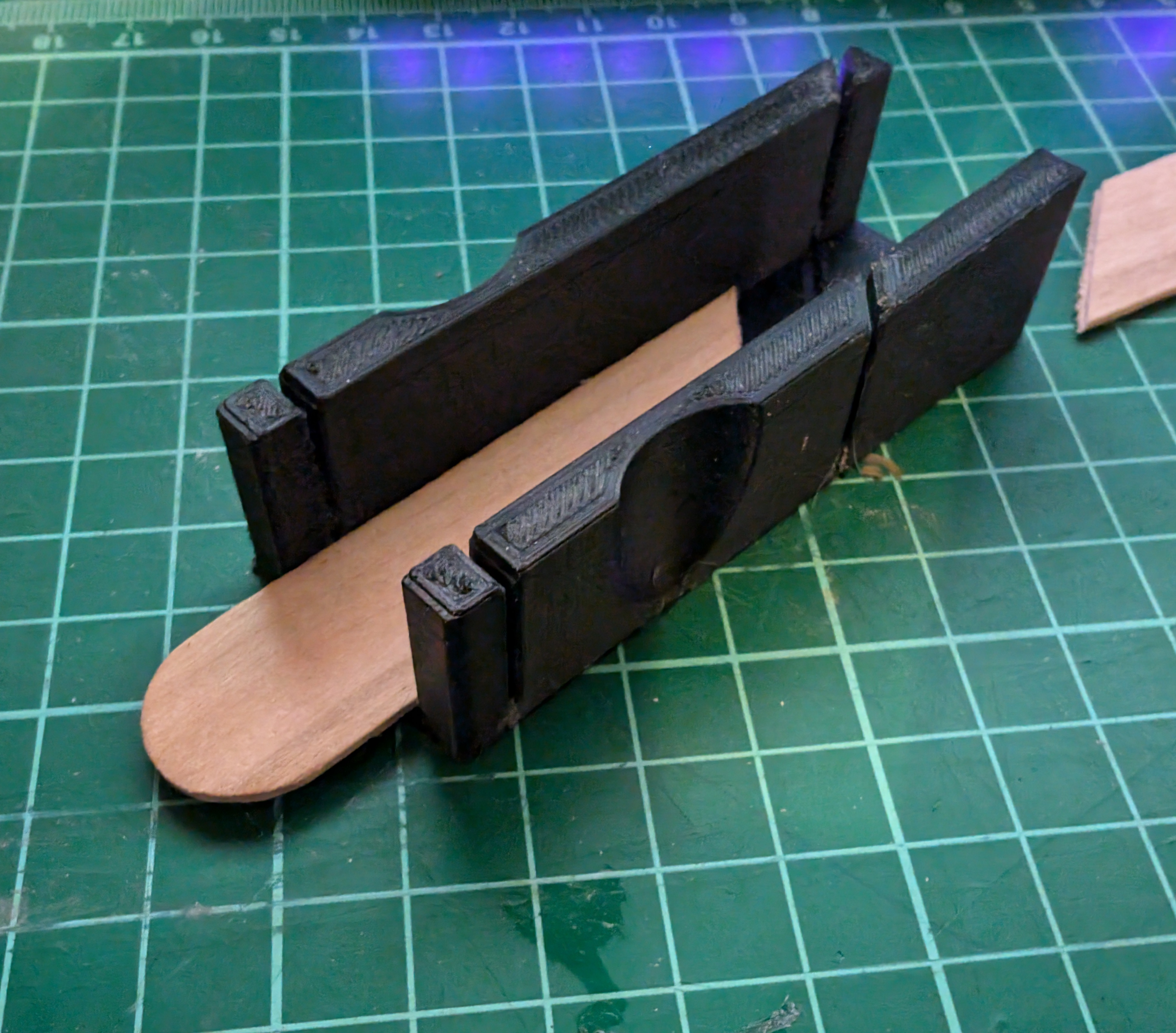 cutting guide Tongue Depressor wooden stick
