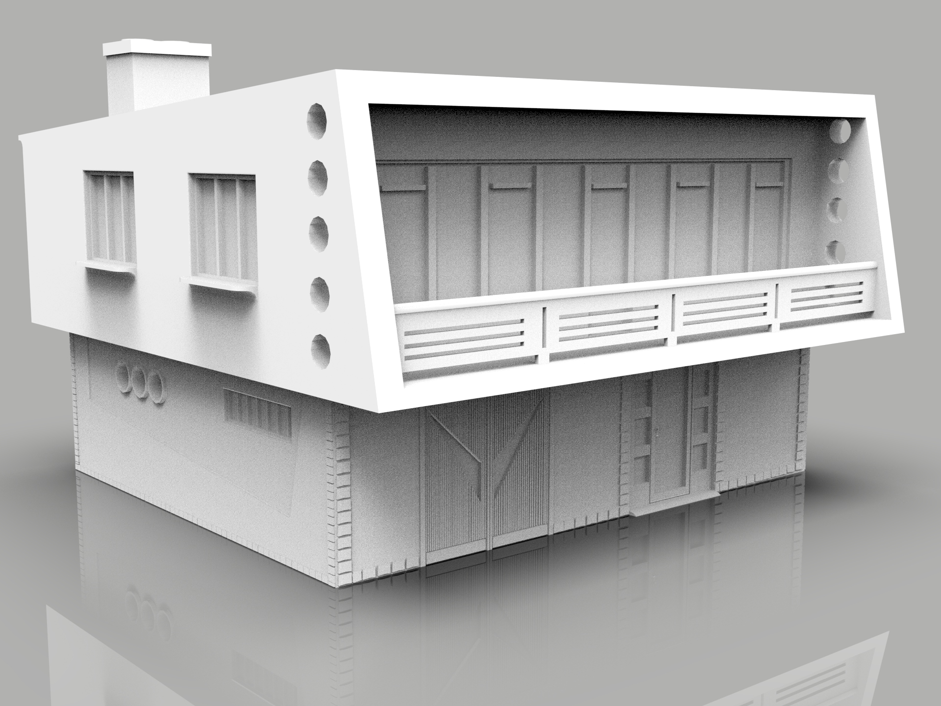 Šumperák House by Honza_Zik | Download free STL model | Printables.com