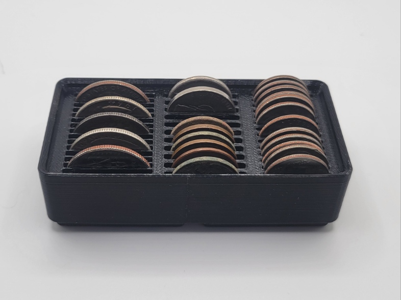 Gridfinity US Coin Box
