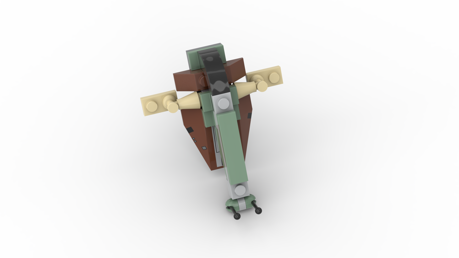 Brick Boba Fett's Slave I - Mini