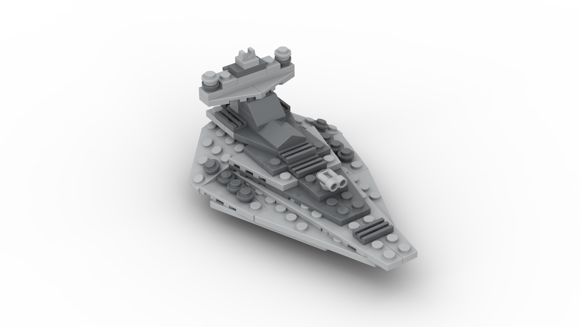 Brick Imperial Star Destroyer - Mini