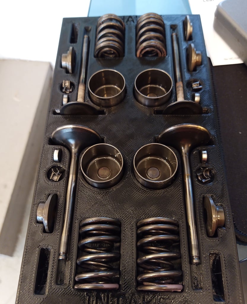 DRZ400 valve train organizer by MichaelW Download free STL model