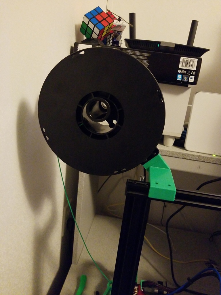 Ender 3 Front Load Filament Bracket