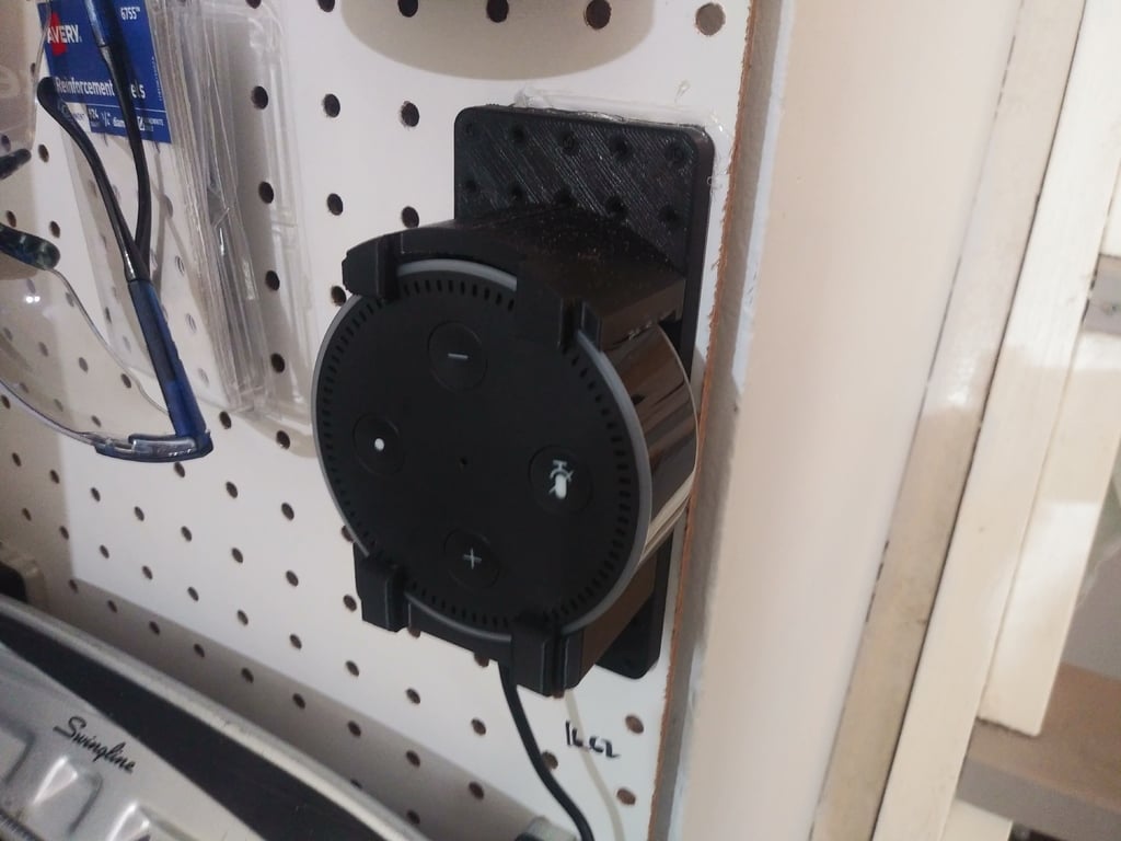Alexa Echo Dot Peg Board Holder