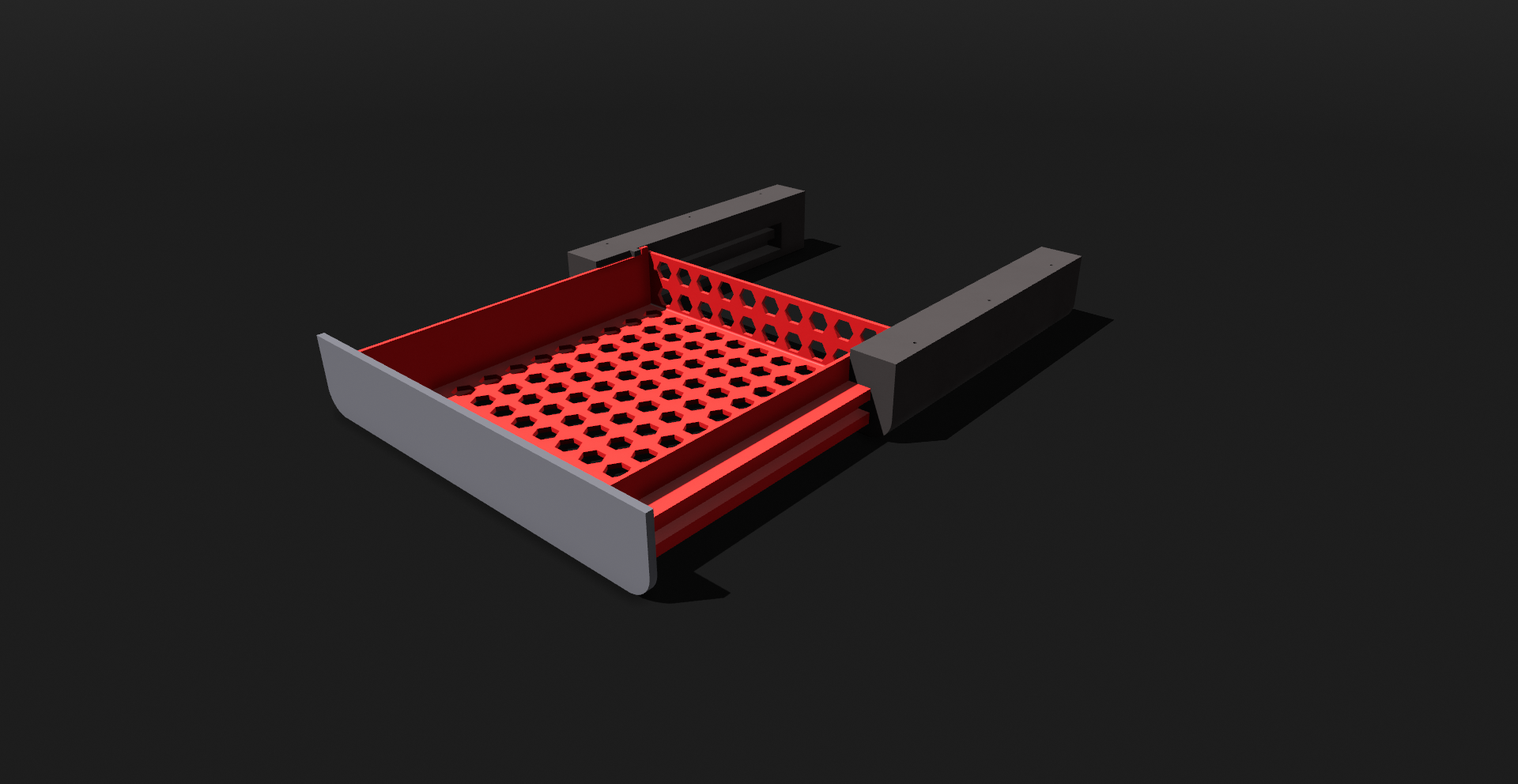 Under desk draw da therumfish scarica il modello stl gratuito