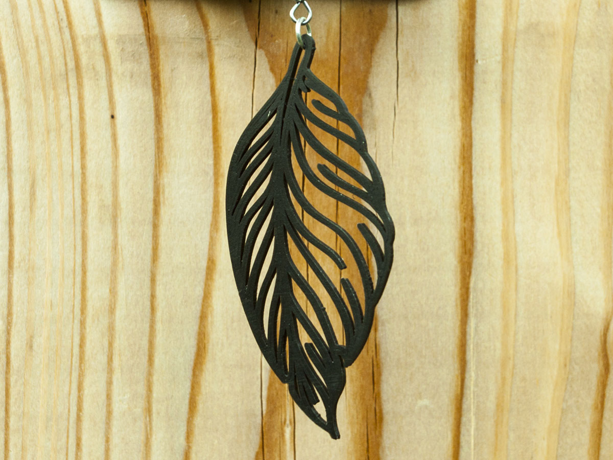 Earrings Feather 1