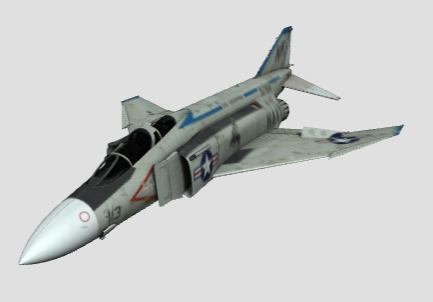 F4J Phantom American fighter jet