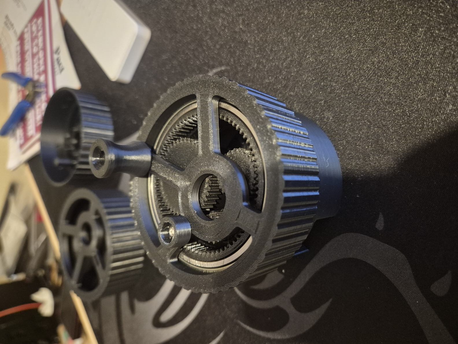 54mm Upper Body for Knob and adjustable needle 3D model thumbnail