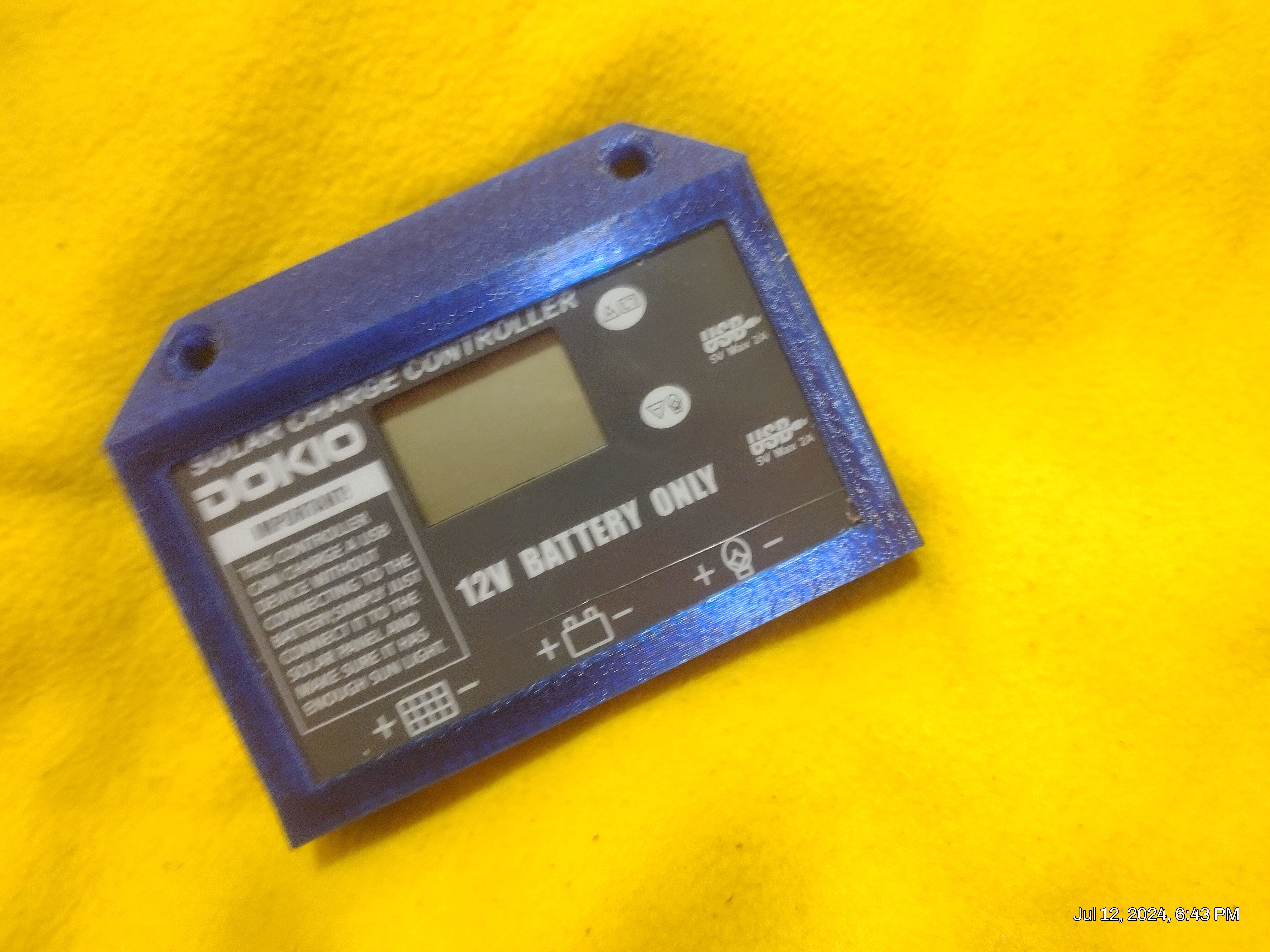 DOKIO Solar Controller Mount / Protective Case — miniatura 2