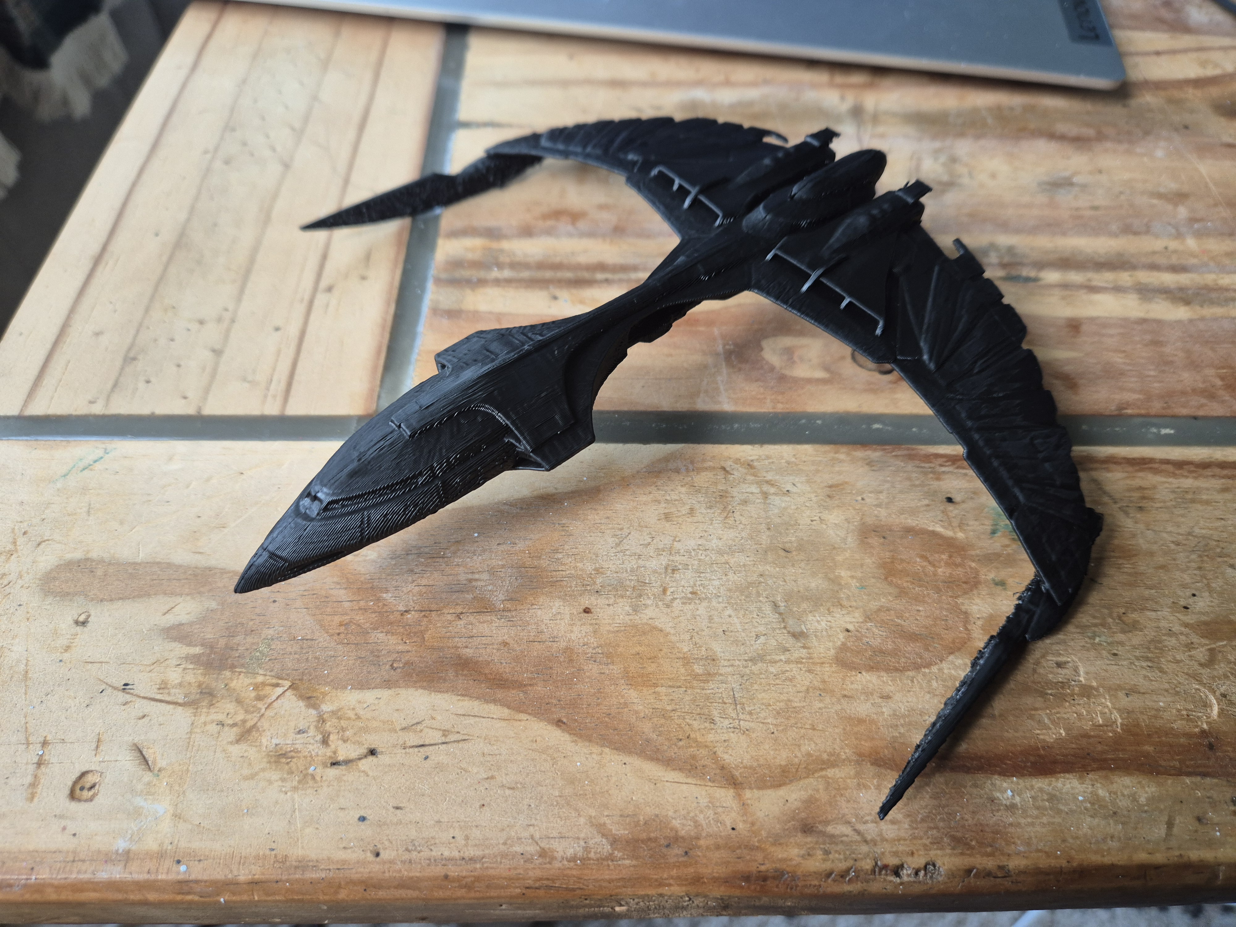I.R.W. Aelhae A Star Trek Romulan inspired warbird bird of prey