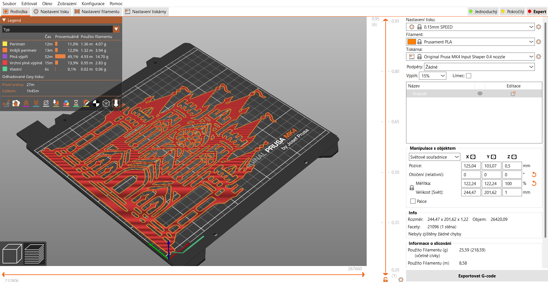 Stencil Castle by Nina Máčová Download free STL model