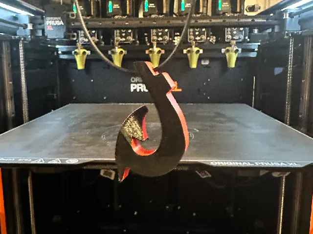 Hawaiian hook pendant
