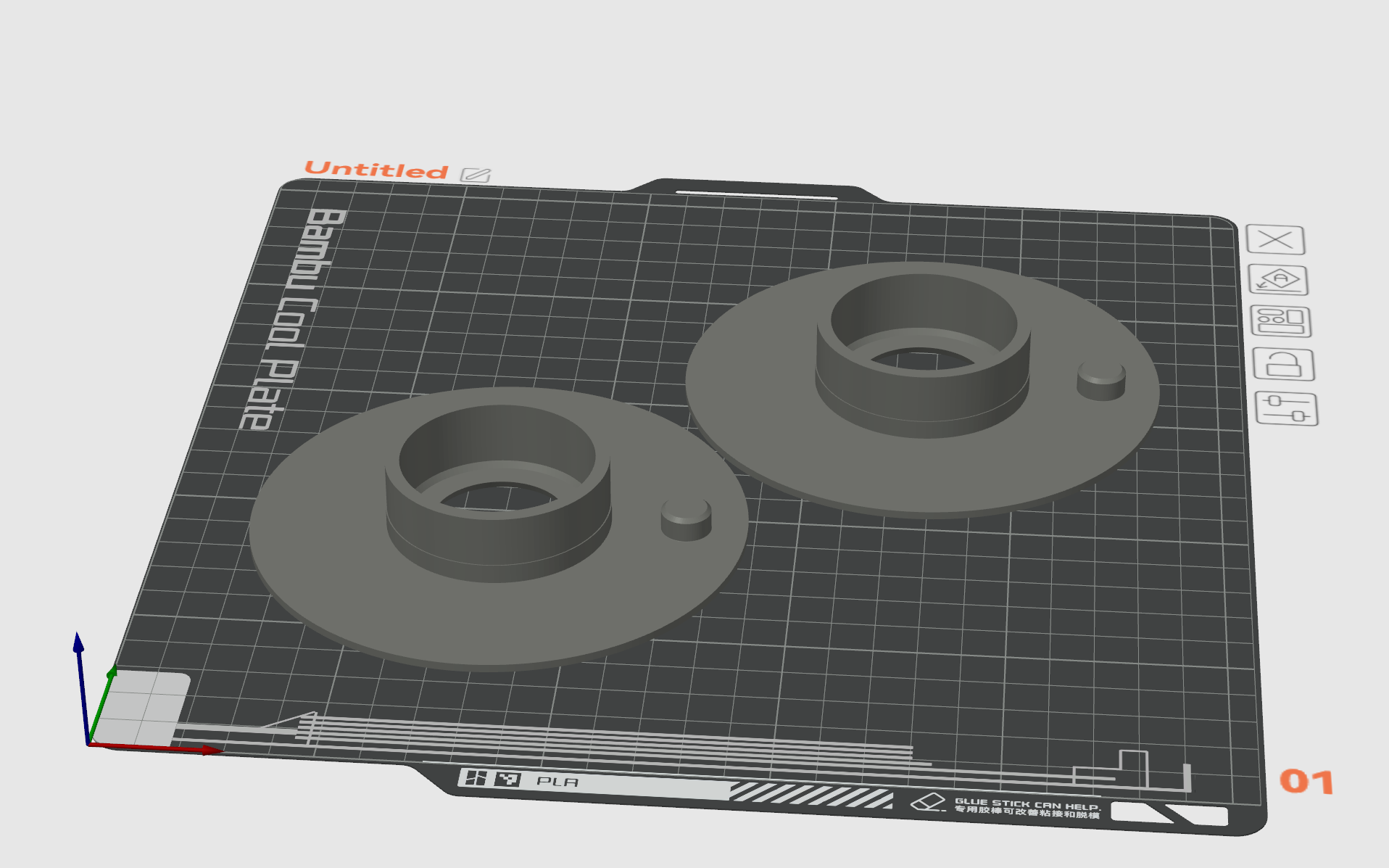 Center Disc Design SPECTRUM 53mm Center Disc by Bård Olsen | Download free STL model ...
