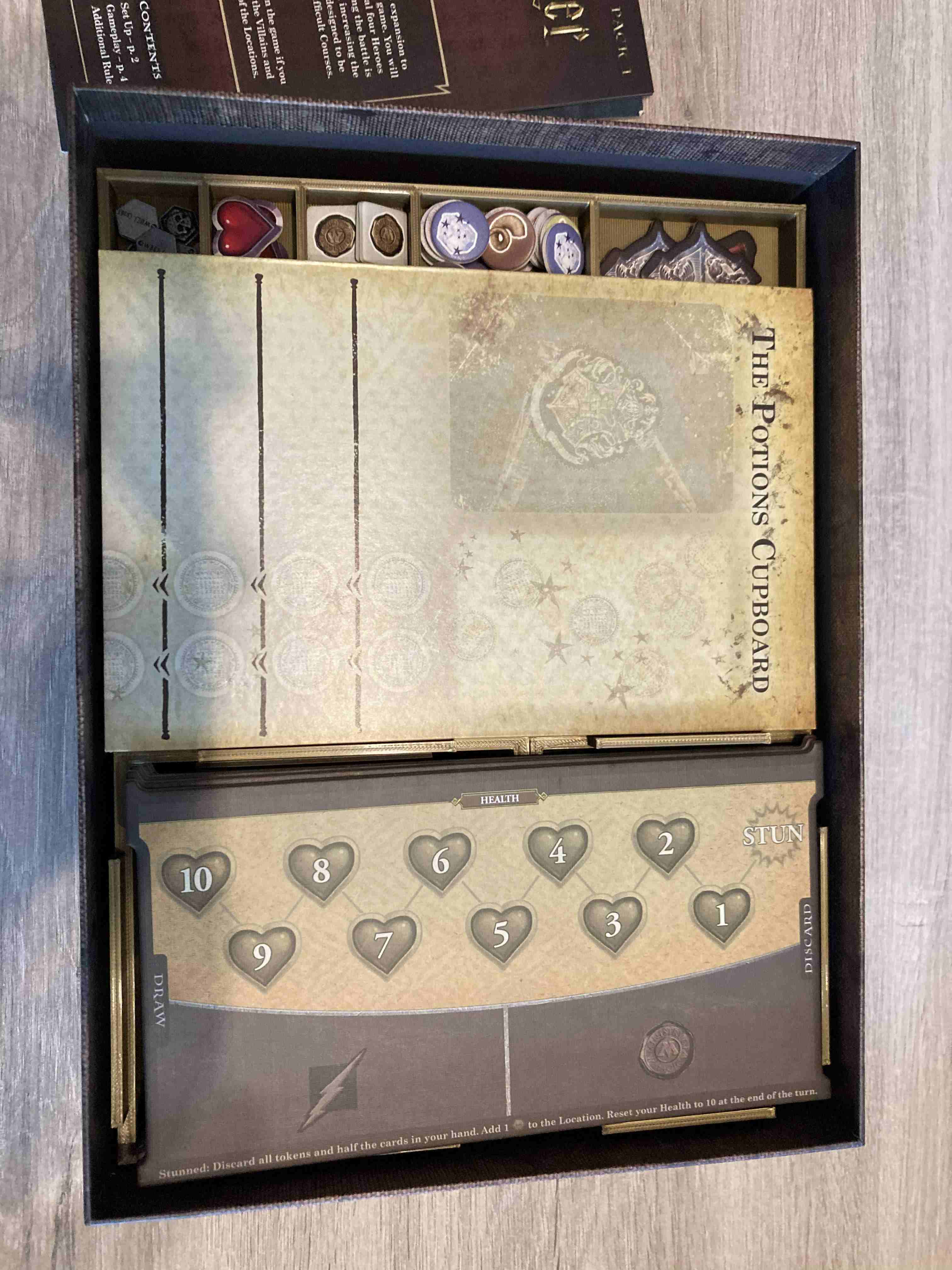 Insert Harry Potter Hogwarts Battle + both expansions by Talisia