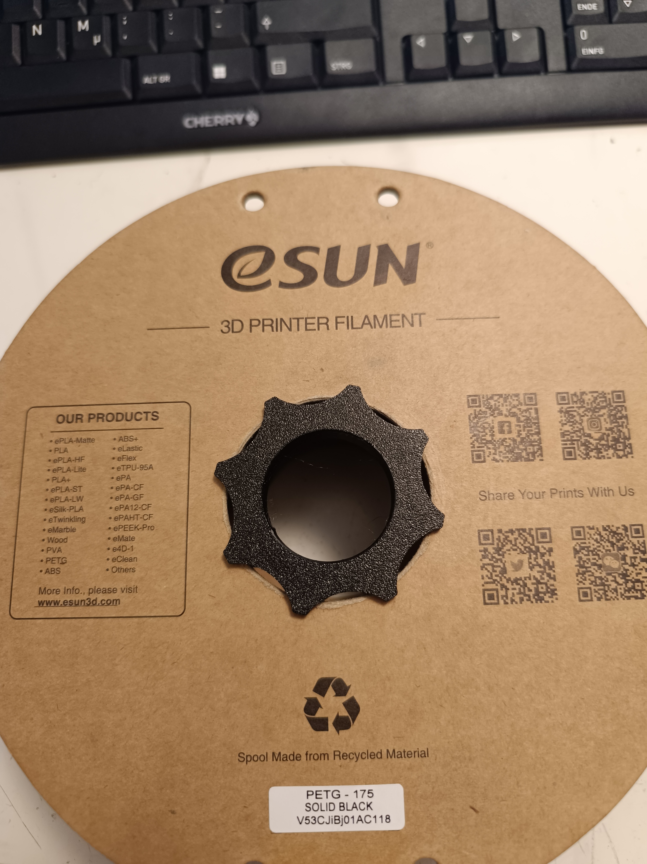 eSUN Spool Adapter