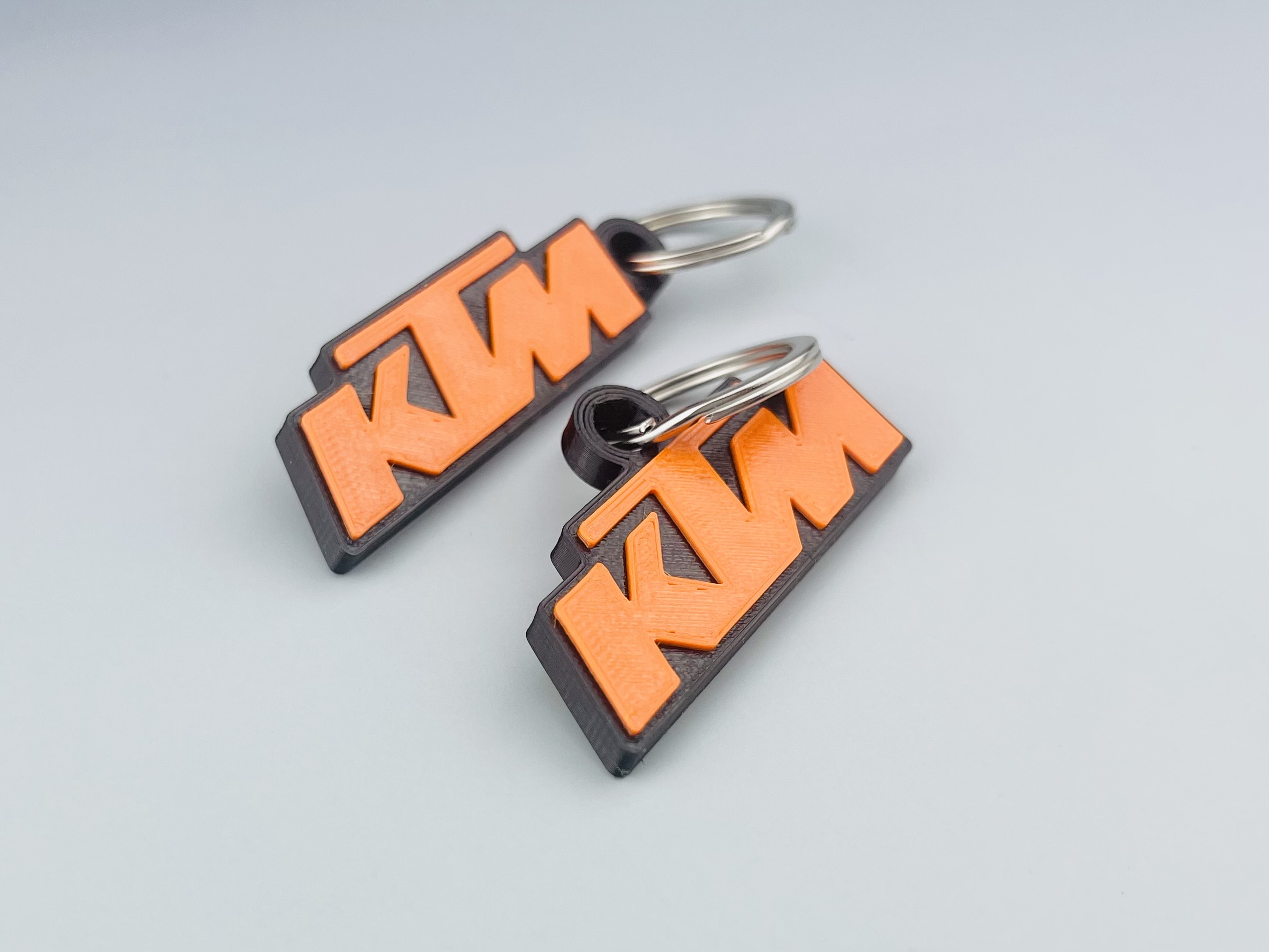 Miniatura 2 do modelo 3D KTM Logo Keychain