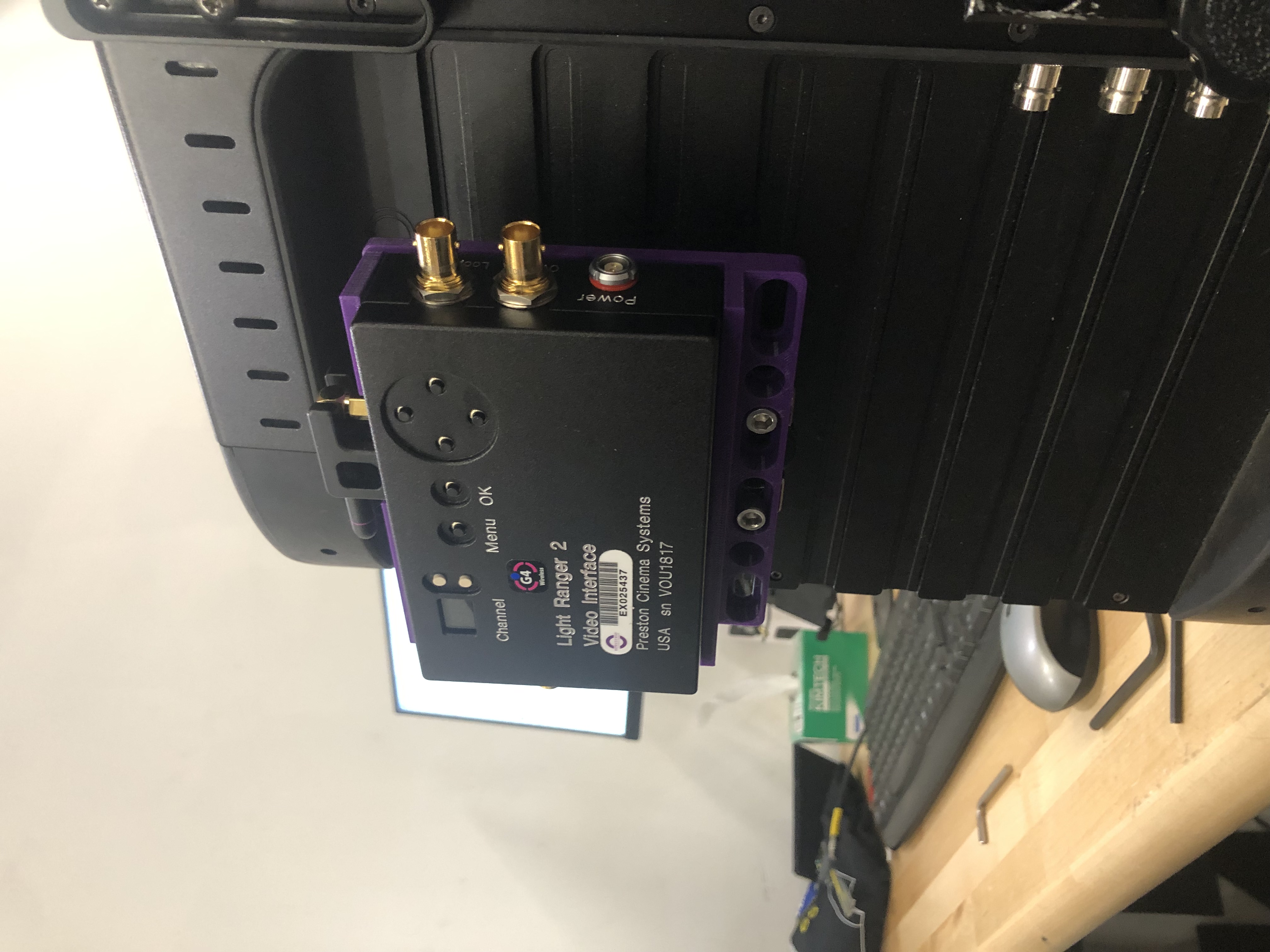 Preston Video Interface Unit Mounting Plate